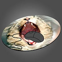 Mouse-Pad-Round